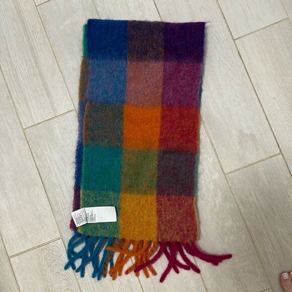 Acne Studio Rainbow Scarf NWT - Picture 1 of 8